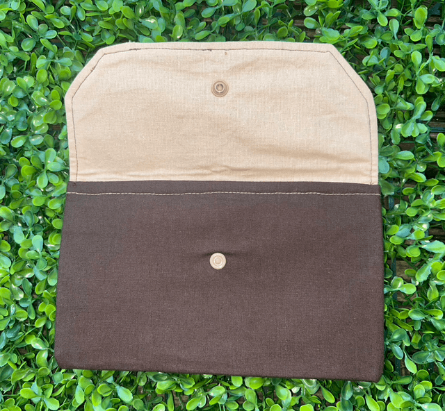 Trousse fait main pour ranger les étiquettes à scratch 