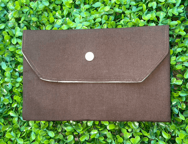 Trousse fait main pour ranger les étiquettes à scratch 
