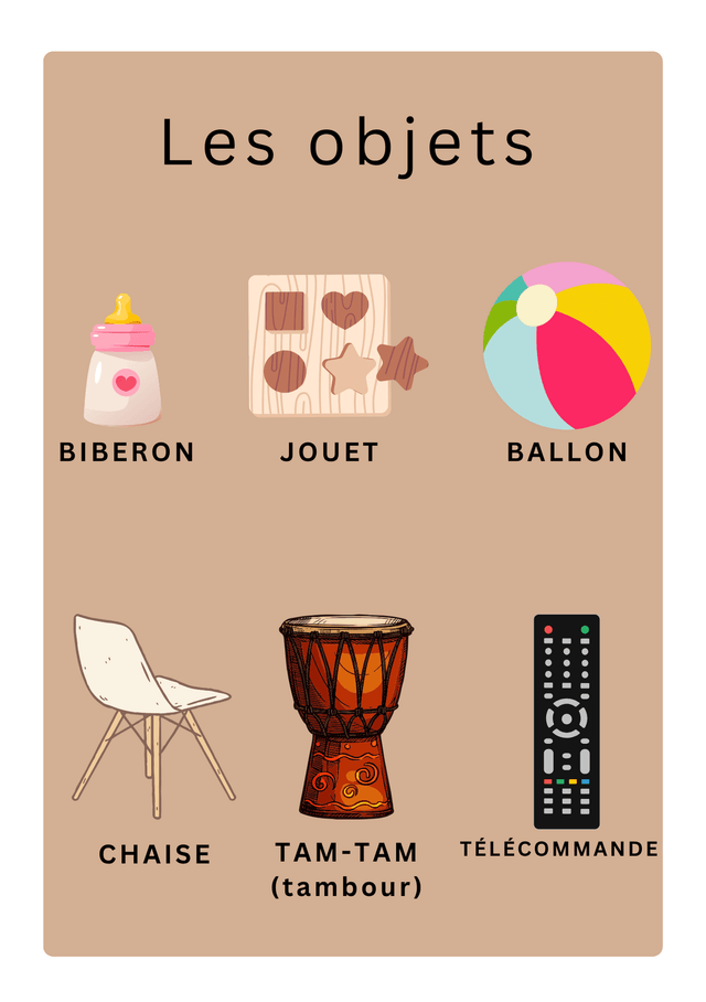Livret Imagier dès 16 mois 