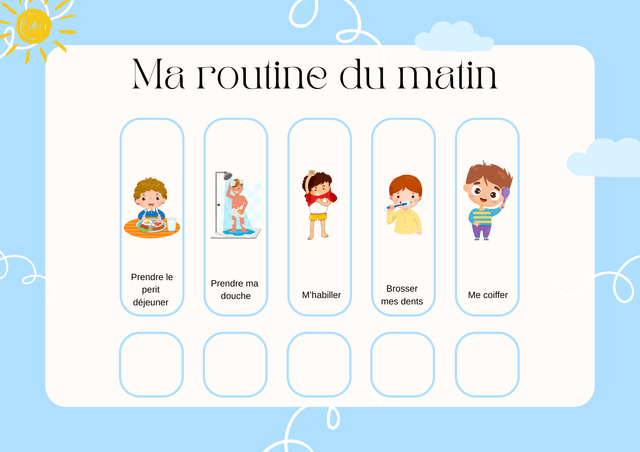 Les routines du quotidien