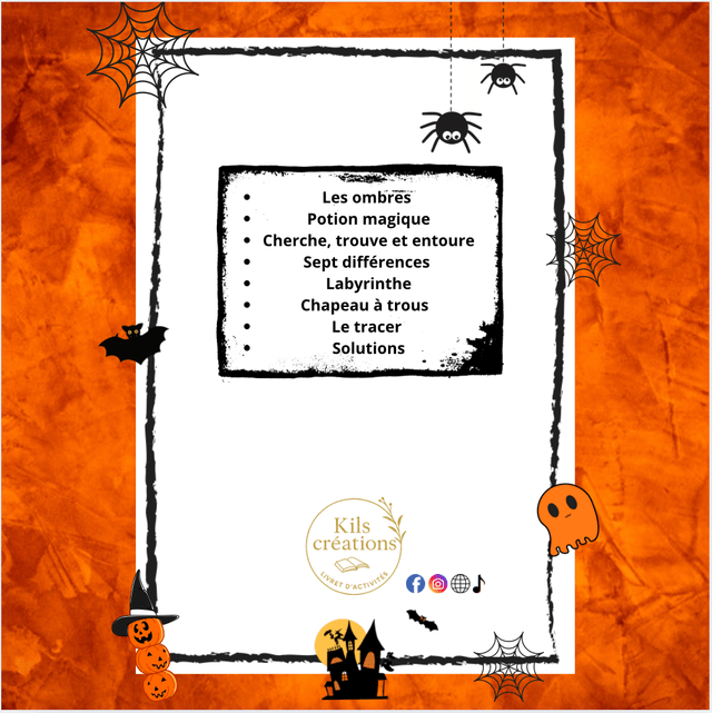 🎃 Livret d’activités spécial Halloween – Précommande exclusive ! 
