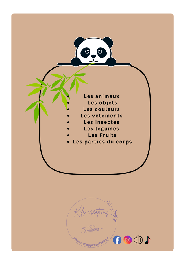 Livret Imagier dès 16 mois 
