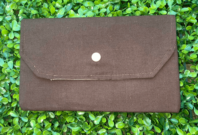 Trousse fait main pour ranger les étiquettes à scratch 