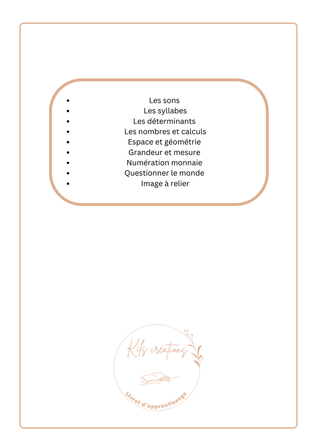 Livret Cp A4 10 activités 