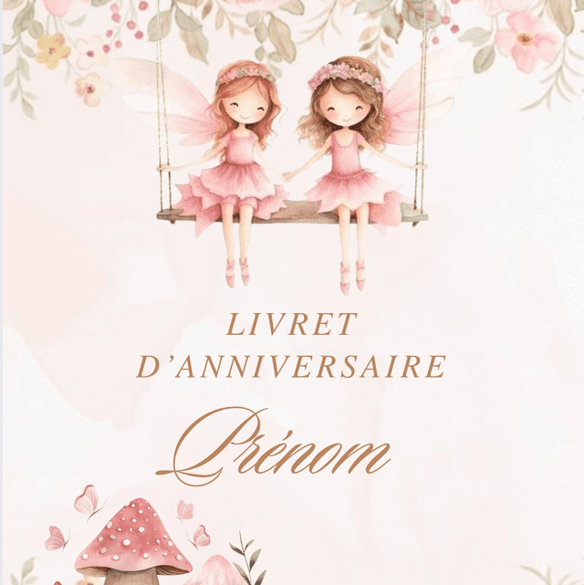 Livret anniversaire format A6